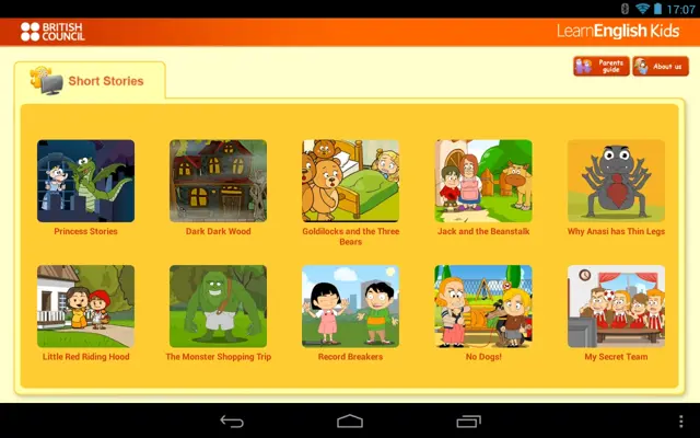 LearnEnglish Kids Videos android App screenshot 2